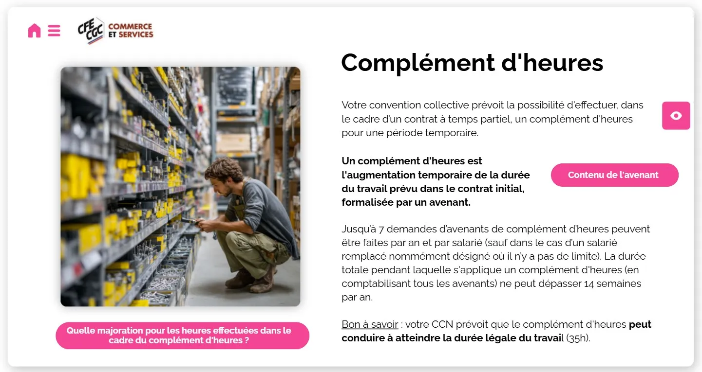 Capsule branche — Commerce & Services